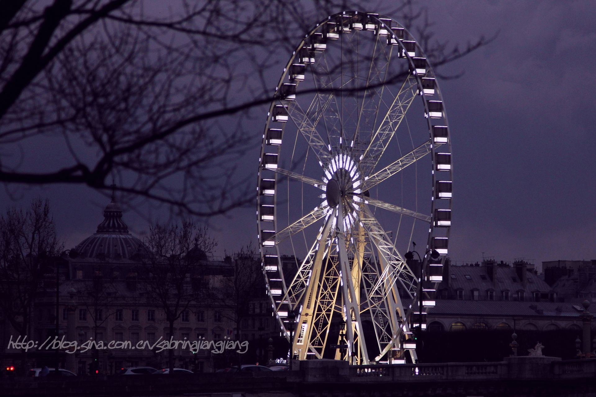 风景,自然风光,大自然,城市,建筑,夜晚,摩天轮