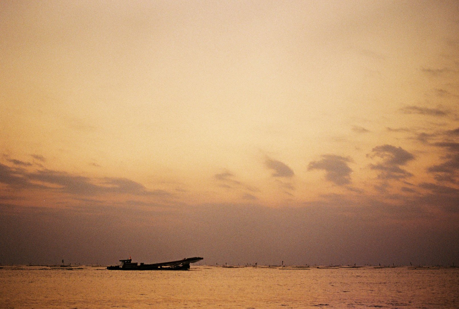 风景,自然风光,大自然,一曲渔歌,船,意境